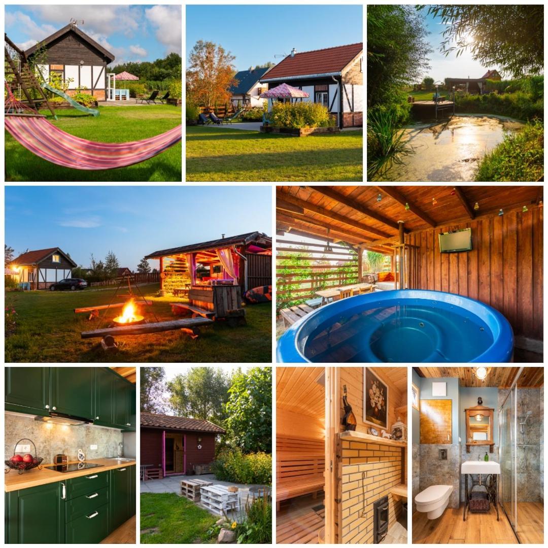 Villa Nad Stawem Bogaczewo Güldenboden Exterior foto