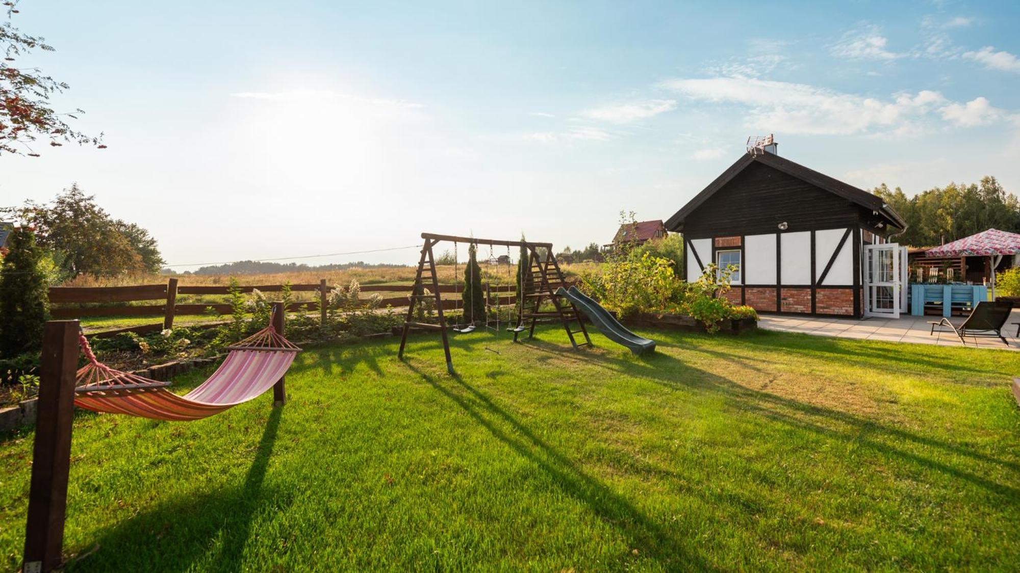 Villa Nad Stawem Bogaczewo Güldenboden Exterior foto